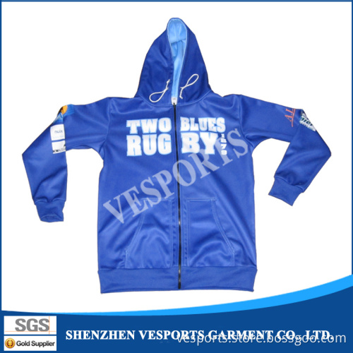 Zipper-up Fashion Design Hoodies Sweatshirt